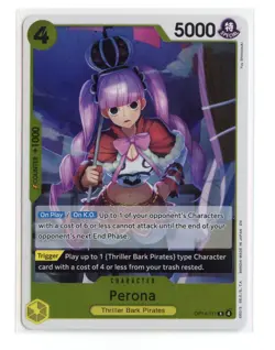 Perona - OP14-111 R Foil One Piece The Azure Sea's Seven English NM - Image 1