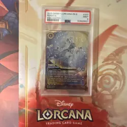 2025 DISNEY LORCANA REIGN OF JAFAR ENCHANTED PERDITA - DETERMINED MOTHER PSA 9 - Image 1