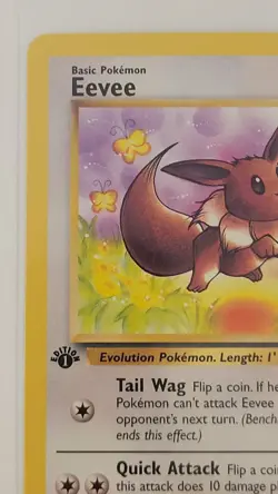 Pokemon Eevee TCG Jungle 1st Edition Common Card 51/64 NM Fast Ship - Image 4