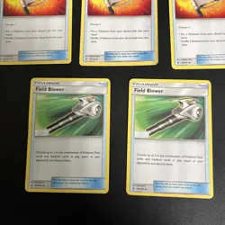 Pokemon Card Lot: Two Field Blower 125/145 + Three Rescue Stretcher 130 / 145 - Image 3