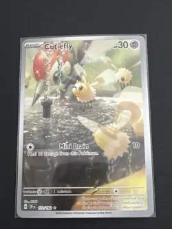 Pokemon TCG Cutiefly Illustration Rare Card 172/162 SV05: Temporal Forces NM - Image 1