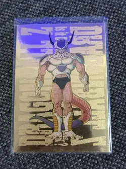 G-9 FRIEZA - GOLD FOIL Card 1999 Dragon Ball Z DBZ - Japanese Amada - Image 1