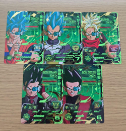 PREORDER Complete Set of 5 UM5-CP Japanese Dragon Ball Heroes Cards - Image 1