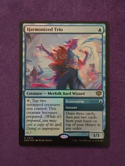 Secrets of Strixhaven #52 Harmonized Trio Foil MTG - Image 1