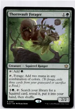 Thornvault Forager Bloomburrow Regular - Image 1