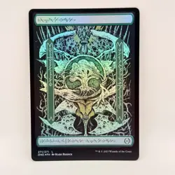 MTG Phyrexia All Will Be One Phyrexian Foil Basic Land Set 267-271 Mark Riddick - Image 5