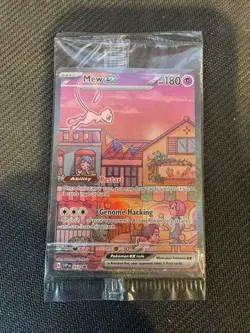 Mew ex SVP 053 Pokemon TCG Scarlet Violet 151 Black Star Promo SEALED - Image 1
