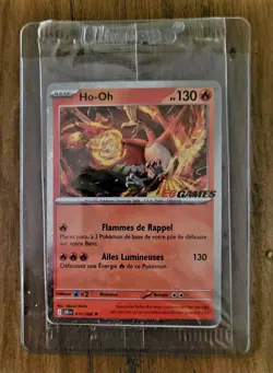 FRENCH Ho-Oh 010/086 Galaxy EB Games Promo Sealed Pokemon Chaos Rising - Image 1