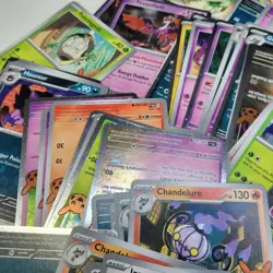 Pokemon TCG Trick or Trade 2024 Halloween BOOster Bundle Holo Card Bulk Lot - Image 2
