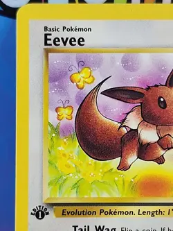 Eevee ⭐ 51/64 1st Edition Wizards Jungle 1999 Pokemon NM/LP - Image 2