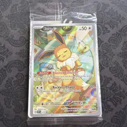 Pokemon TCG Eevee Black Star Promo 173 Prismatic Evolutions Factory Sealed - Image 1