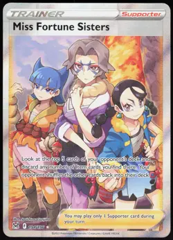 Lost Origin Miss Fortune Sisters 194/196 Ultra Rare Pokemon NM/M - Image 1
