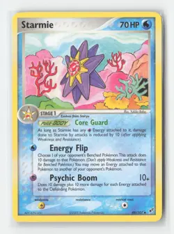 Starmie 48/107 Uncommon Deoxys Pokemon Moderately Played - Image 1