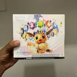 Pokemon TCG Prismatic Evolutions Elite Trainer ETB Box Eevee English Brand New - Image 1