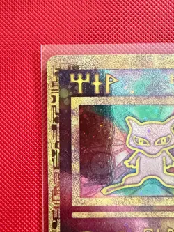 Pokemon TCG Ancient Mew WotC Promo Holo moderately played and ungraded - Image 4