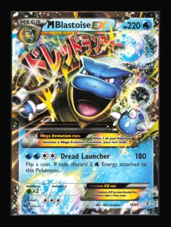 M Blastoise EX 18/83 Generations Ultra Rare,Holo Pokemon TCG LP+ - Image 1