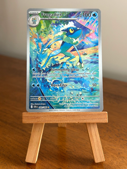 Pokemon Frogadier 089/086 Me04: Chaos Rising Illustration Rare Holo - Image 1