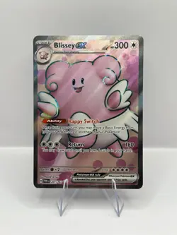 Blissey ex 201/167 - Full Art Ultra Rare Twilight Masquerade Pokemon TCG - Image 1