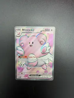 Pokemon TCG Blissey EX Twilight Masquerade Holo Rare Full Art - Image 3