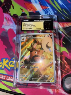 Pokemon White Flare Pignite #097 Illustration Rare [CGC PRISTINE 10] - Image 1