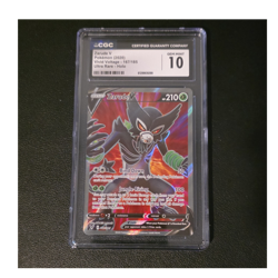 Pokemon Zarude V 167/185 Vivid Voltage Ultra Rare Full Art Holo 210HP CGC 10 - Image 1