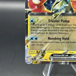 Wugtrio ex 060/162 SV05: Temporal Forces (TEF) Double Rare Holo Pokemon TCG NM - Image 5