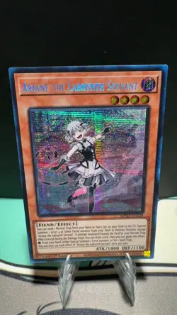 Ariane the Labrynth Servant MP23-EN228 Prismatic SR Yu-Gi-Oh 1st Edition MP - Image 1