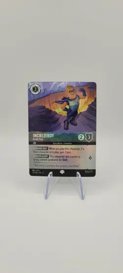 Disney Lorcana TCG: Incrediboy Buddy Pine 221/204 Epic - Wilds Unknown - NM - Image 2