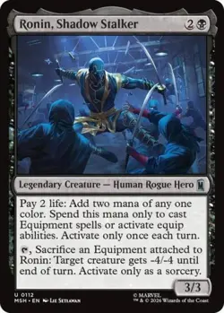 PREORDER: Ronin, Shadow Stalker - MTG Marvel Super Heroes - Image 1