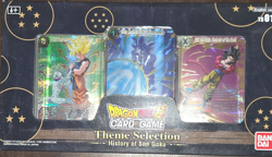 bandai dragon ball super card game theme selection history of son goku promo box - Image 1