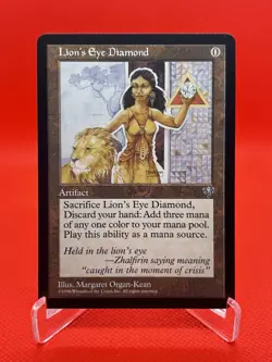 Lion’s Eye Diamond - Handmade Playtesting Card! - Image 1