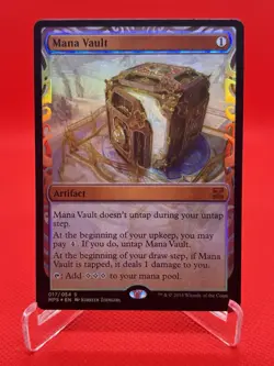 Mana Vault - Foil Handmade Playtesting Card! - Image 1