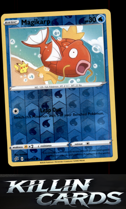 Reverse Holofoil Magikarp 039/192 Pokemon Common SWSH02: Rebel Clash Card NM - Image 1