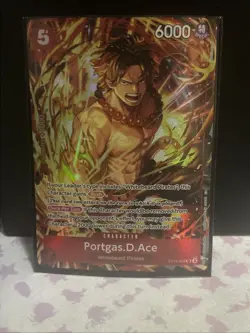 Portgas.D.Ace (Illustration Box Vol.5) ST15-005 One Piece Promotion Card Foil - Image 1