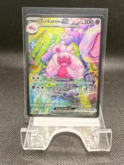Pokemon TCG Tinkaton EX Scarlet & Violet Paldea Evolved Holo Card 262/193 - Image 1