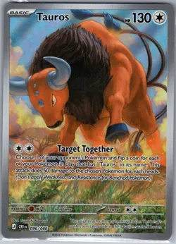 Tauros 096/086 ME04: Chaos Rising - Pokemon Card - NM - Image 1