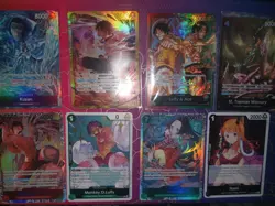 One Piece OP-10,OP-13,OP-16 Alt Art , SR Leader Lot Of 190 Cards All Holos ST30 - Image 1