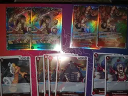 One Piece OP-10,OP-13,OP-16 Alt Art , SR Leader Lot Of 190 Cards All Holos ST30 - Image 5
