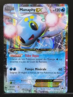 Carte Pokemon Manaphy EX 32/122 XY09 XY Rupture Turbo FR XY9 - Image 2