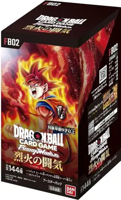 Dragon Ball Super Card Game Fusion World Blazing Aura Booster Box FB-02 Japanese - Image 1