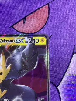 Pokemon TCG Pikachu & Zekrom GX Team Up Holo Card 33/181 NM Condition - Image 3
