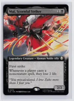 Mai, Scornful Striker (Extended Art) - Image 1