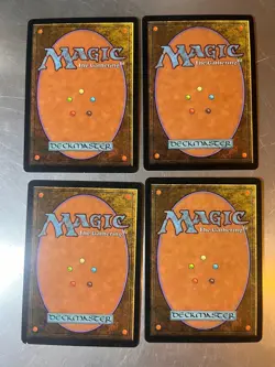 4x Spined Wurm EX Playset 1998 Stronghold Vintage Magic Cards, COMBINED SHIPPING - Image 2