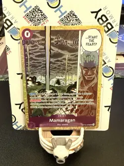 Bandai One Piece Card Game Mamaragan OP15-078 SR - Image 1