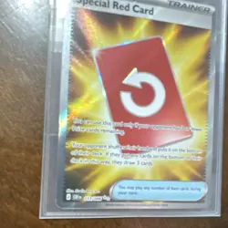 Special Red Card 113/086 Pokemon TCG XY Flashfire Trainer-Item Reverse Holo - Image 3