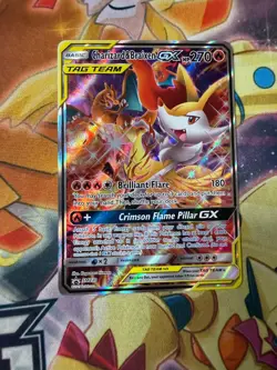 Charizard & Braixen GX - SM230 - Pokemon Sun & Moon Promo Ultra Rare Card NM - Image 1