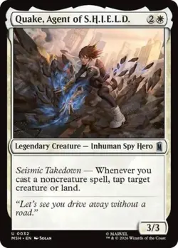 PREORDER: Quake, Agent of S.H.I.E.L.D. - MTG Marvel Super Heroes - Image 1
