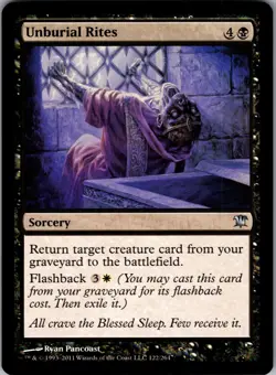 Magic the Gathering MTG Unburial Rites (122) Innistrad NM - Image 1