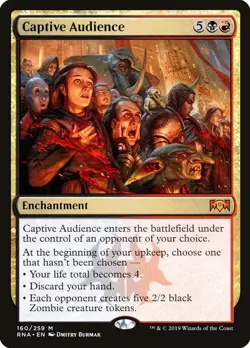 Captive Audience - Ravnica Allegiance (RNA) NM Never Played - Image 1
