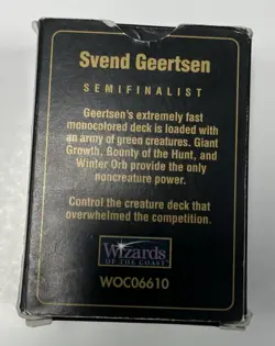 Magic The Gathering 1997 World Championships Seattle August 1997 Deck Set - Image 2